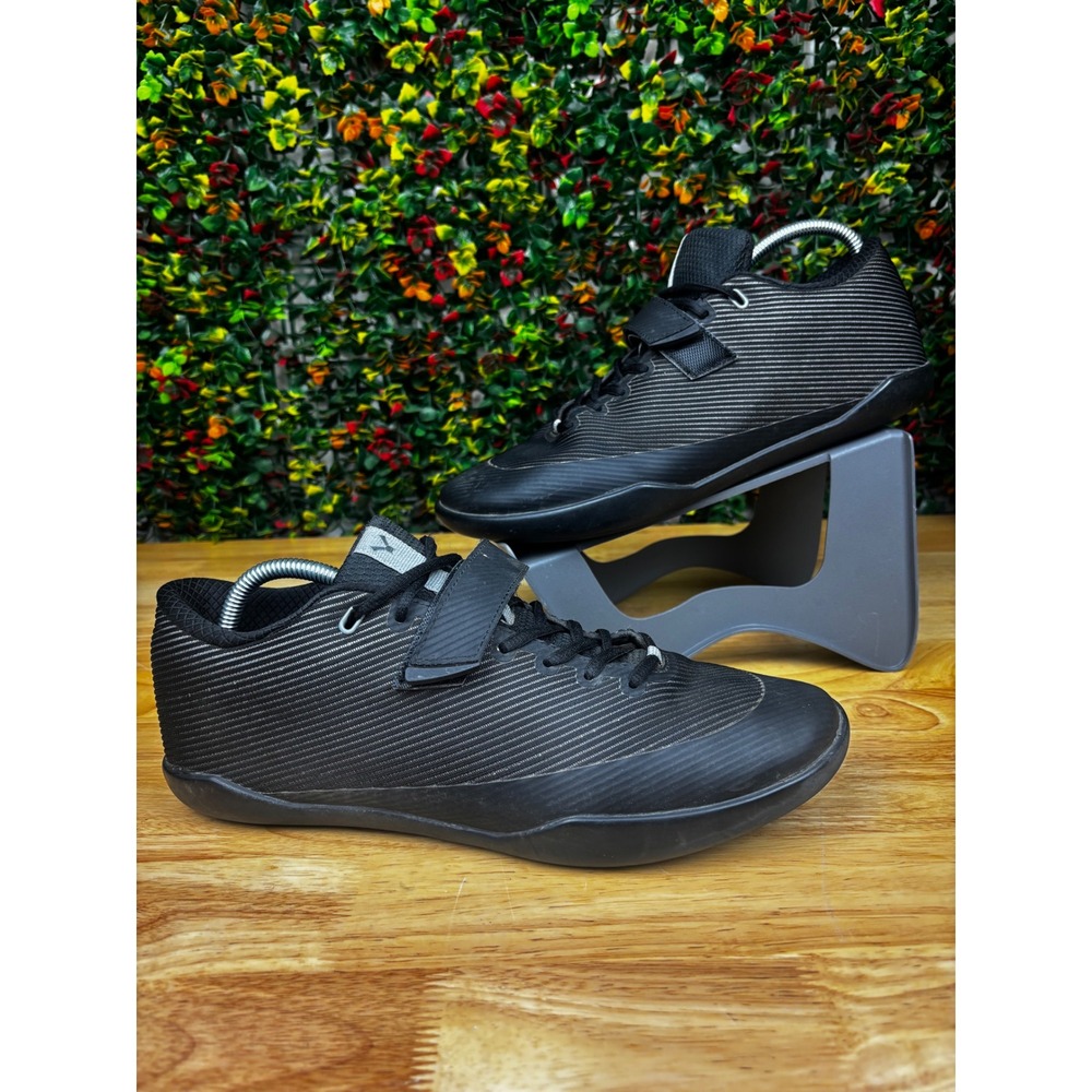Velaasa Hugin Throwing Shoes Shot Put Discus Hammer Men Black Silver US 12.5